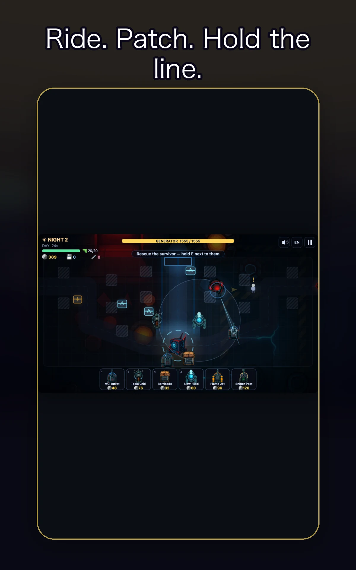 Tower Defense: Night Survival screenshot