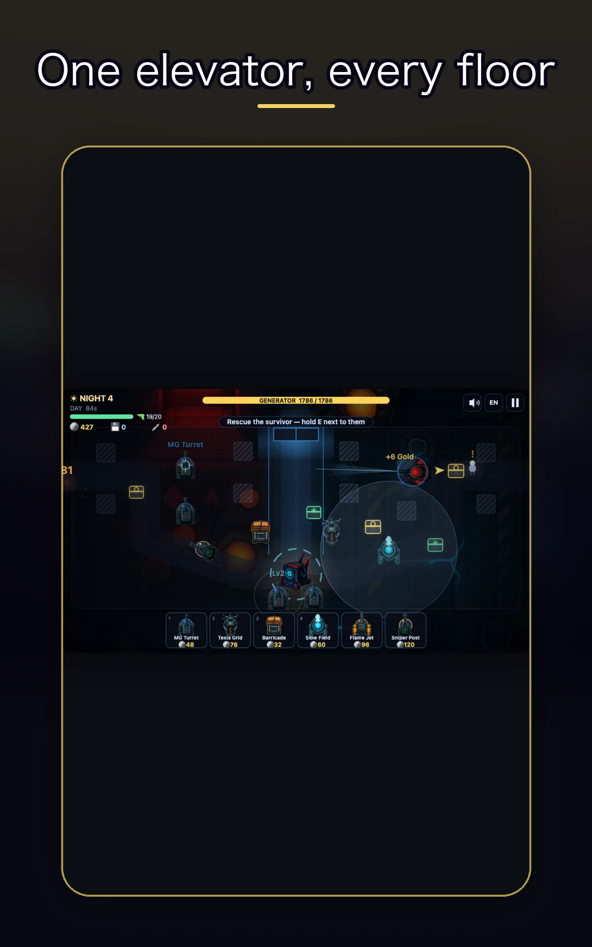 Tower Defense: Night Survival screenshot