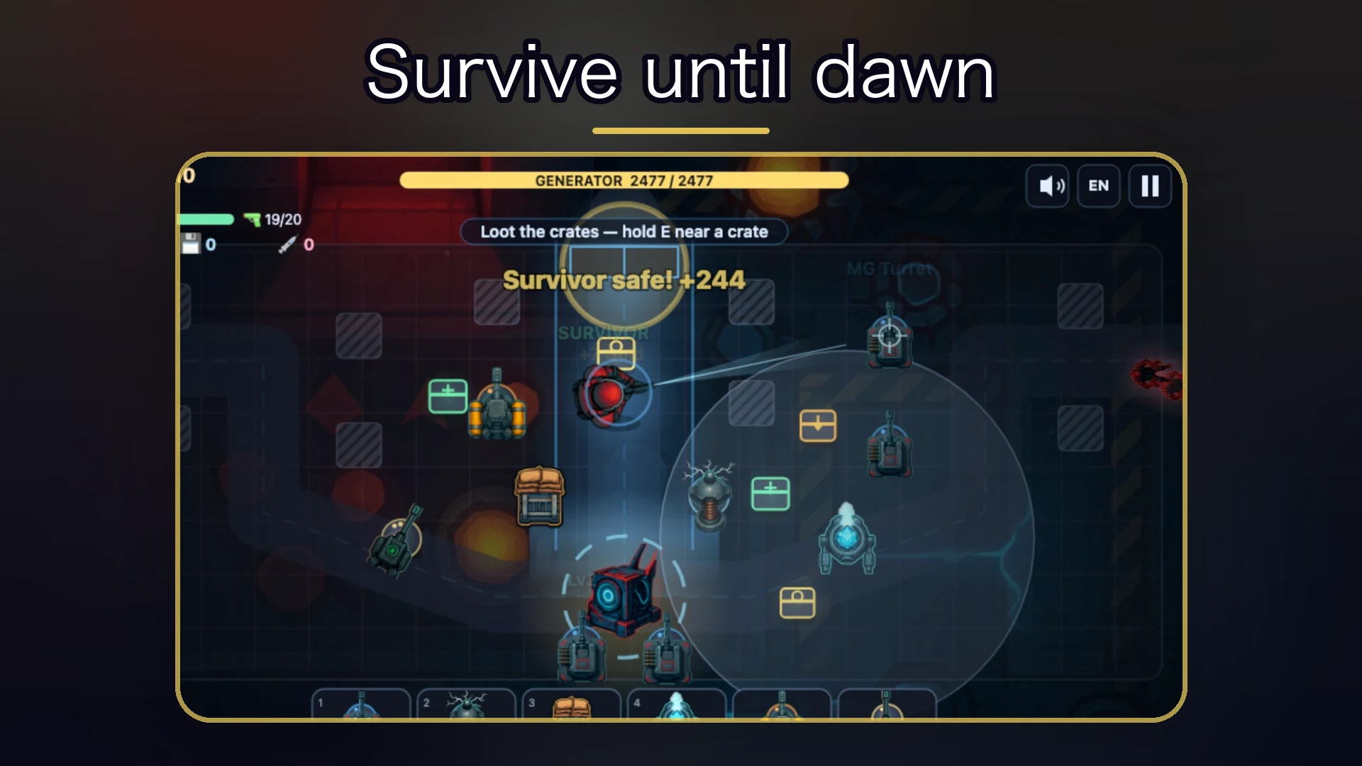 Tower Defense: Night Survival screenshot